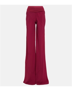 Брюки свободного кроя с косой посадкой, Fuschia Rick owens