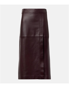 Кожаная юбка миди, Maraschino Joseph