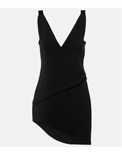 Асимметричное мини-платье, черный Jw anderson