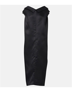Платье макси из шелка Selwyn Gazar, черный Khaite