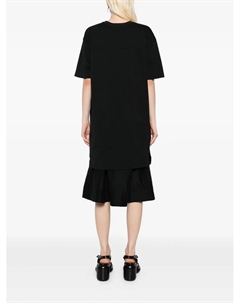 Платье с короткими рукавами и круглым вырезом, черный 3.1 phillip lim