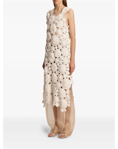 Макси-платье Avalon с круглыми аппликациями, нейтральный Khaite
