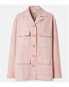 Замшевая куртка Morsson, Soft Pink Khaite