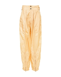 Зауженные брюки с высокой талией от Ольги, Light Yellow Isabel marant