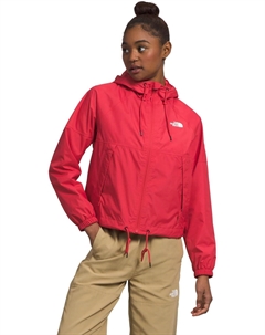 Женская ветровка Antora с регулируемым капюшоном, красный The north face