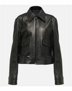 Кожаная куртка Джоанн, черный Joseph