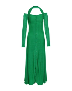 Платье макси с открытыми плечами La Robe Lagoa, зеленый Jacquemus