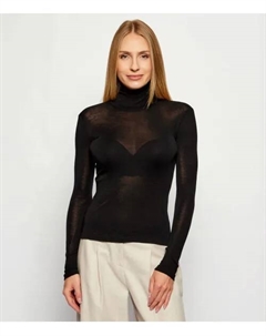 Шерстяная водолазка «Тесей» Slim fit, черный Weekend max mara