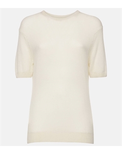 Топ из смесового кашемира Pierre, кремовый Khaite