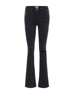 Джинсы Le Mini Boot с высокой талией, Dahila Slash Frame