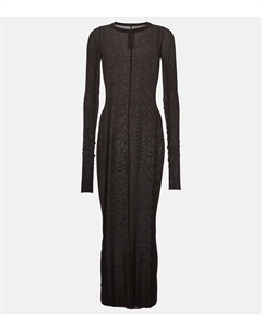 Платье миди из джерси, Dark Dust Rick owens