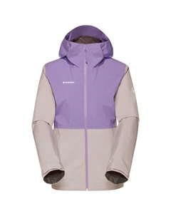 Женская куртка Linard Light Hardshell с капюшоном - дождевик, мультиколор Mammut®