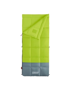 Компактный спальный мешок 30F прямоугольный, Green Coleman