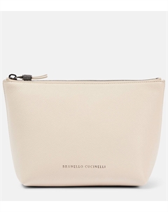 Маленький кожаный клатч, Avorio Brunello cucinelli