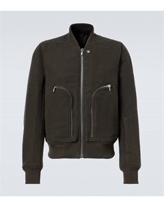 Куртка-бомбер из натуральной шерсти, Bosco Rick owens