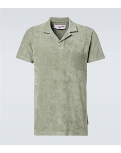 Рубашка-поло из махрового хлопка, Penny Green Orlebar brown