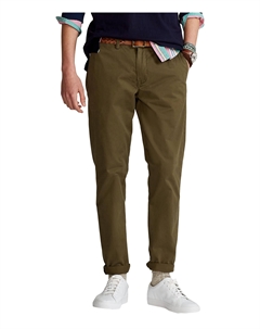 Брюки Straight Fit Stretch Chino Pants, Defender GreenSee Less Polo ralph lauren