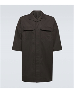 Хлопковая рубашка для боулинга, Dark Dust Rick owens