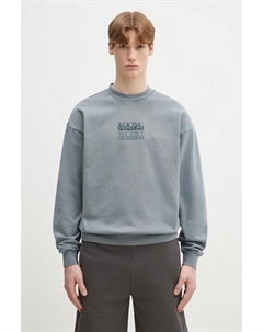 Хлопковая толстовка B-Cortona, серый Napapijri