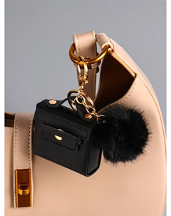 Брелок для ключей с карабином, с пушистиком Nobrand