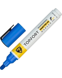 Маркер промышленный лаковый ZP1800 синий 3-6 мм (1827845) Topfort