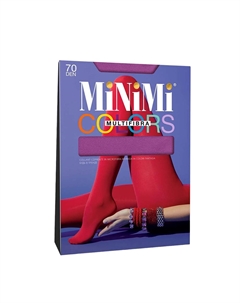 Колготки фиолетовые Viola 5 / Mini MULTIFIBRA COLORS 70 Minimi