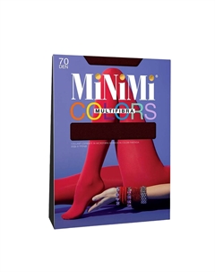 Колготки винные Mosto 5 / Mini MULTIFIBRA COLORS 70 Minimi