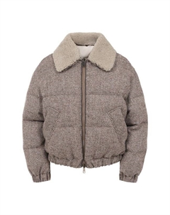 Двусторонний пуховик Brunello cucinelli