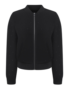 Куртка-бомбер со стразами Taifun