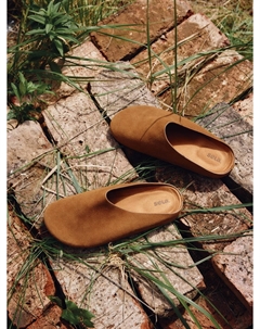 Сабо из натуральной замши Sela