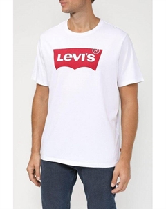 Хлопковая футболка с логотипом Levi's®