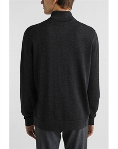 Пуловер шерстяной с воротником на молнии Strellson