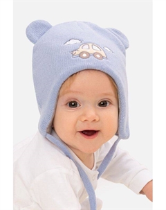 Шапка шерстяная с декором на завязках Totti