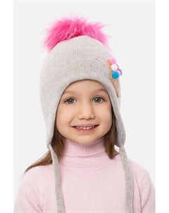 Шапка шерстяная с помпоном Totti