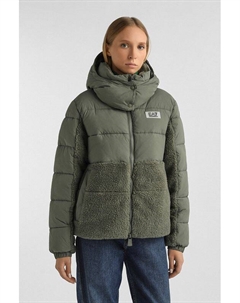 Куртка утепленная с капюшоном Ea7