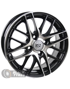 Литой диск R004 5.5x14/4x98 D58.6 ET35, Черные Rst