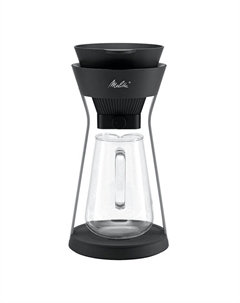 Кофеварка капельная Amano черно-серебристая Melitta