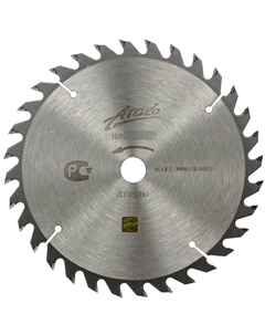 Диск пильный, 160*32*20, дерево Атака
