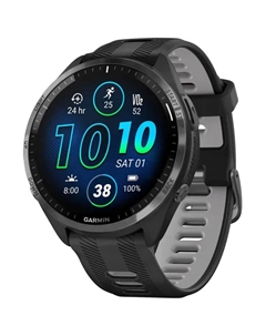 Смарт-часы Garmin Forerunner 965 Black/Powder gray (010-02809-10)