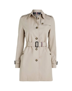 Тренч женский хаки, Khaki Tommy hilfiger