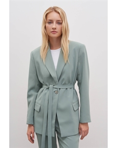 Жакет однобортный с поясом Finn flare