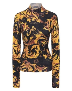 Водолазка из вискозы Versace jeans couture