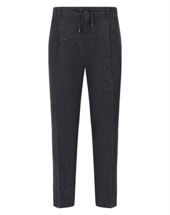 Брюки из шерсти и шелка Stefano ricci