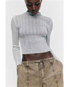 Водолазка укороченная тонкой вязки Befree