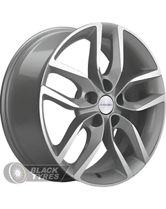 Литой диск KHW1708 6.5x17/5x114.3 D64.1 ET40, Серебристые Khomen wheels
