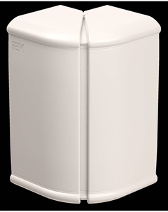 Угол внешний ПРАЙМЕР, вертикальный/горизонтальный монтаж для кабель-каналов Праймер 150x60, изменяемый: 80-100 ° (CKK-40D-W-150-060-K01) Iek