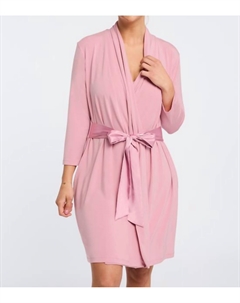 Знаковый халат в оттенке розовый нектар Fleur't