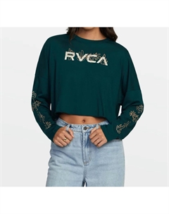 Футболка с длинным рукавом Cloud в цвете Ponderosa Pine, Ponderosa Pine Rvca