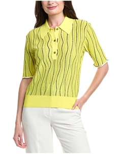 Рубашка-поло Jacquard, зеленый 3.1 phillip lim