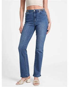 Эко Линн джинсы с расклешенными штанинами, Medium Wash Guess factory